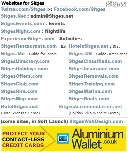 sitges websites list